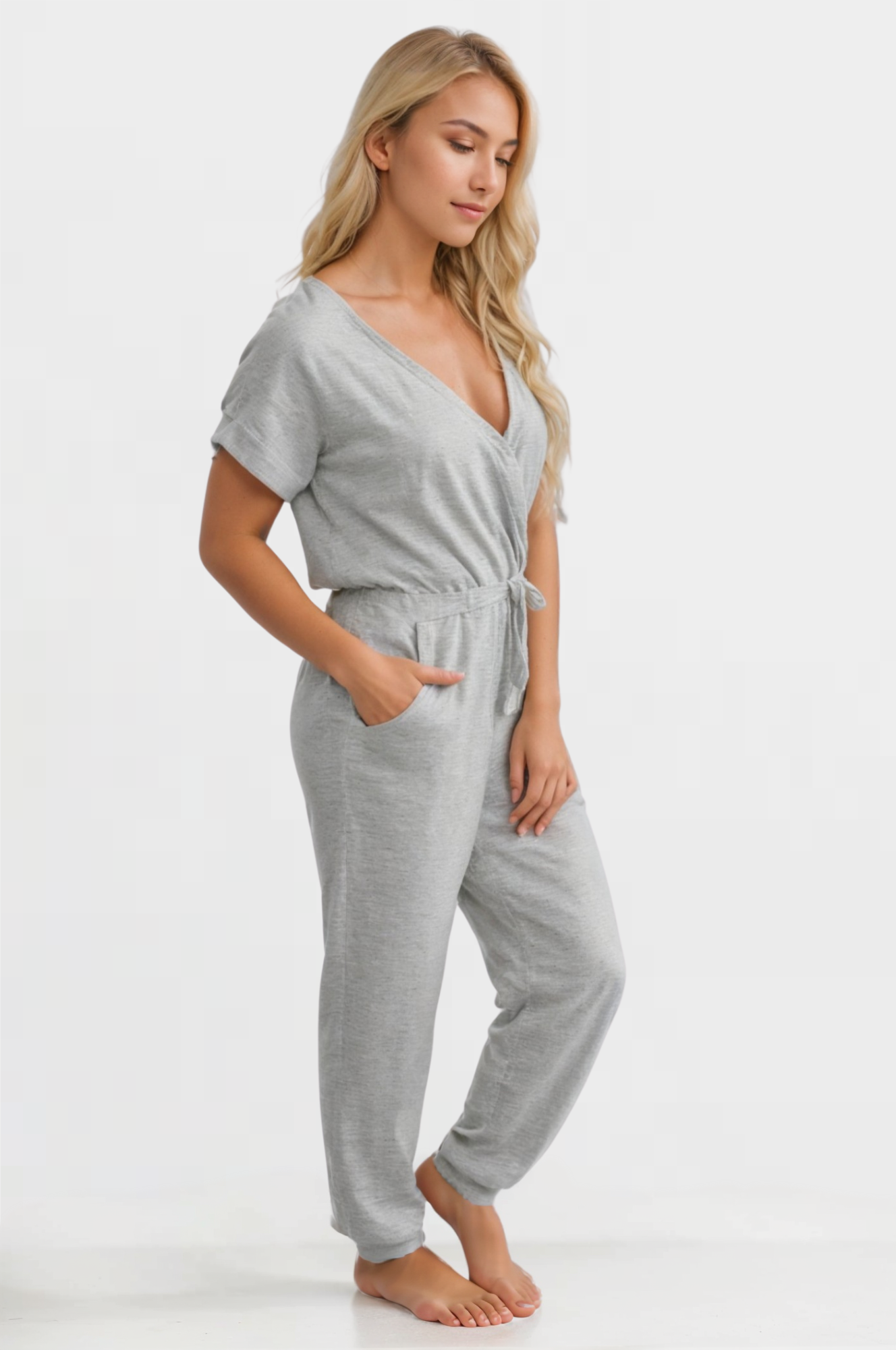 Effortless Straight-Leg Jumpsuit