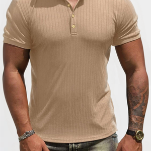 Striped Mercerized Polo