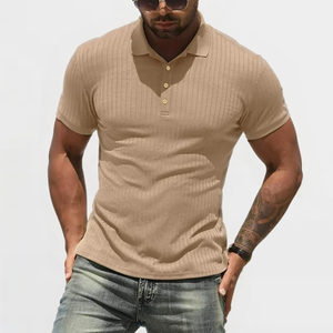 Striped Mercerized Polo