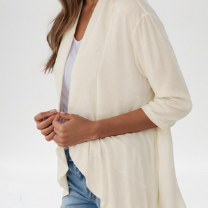 Elegance Ruffle Cardigan