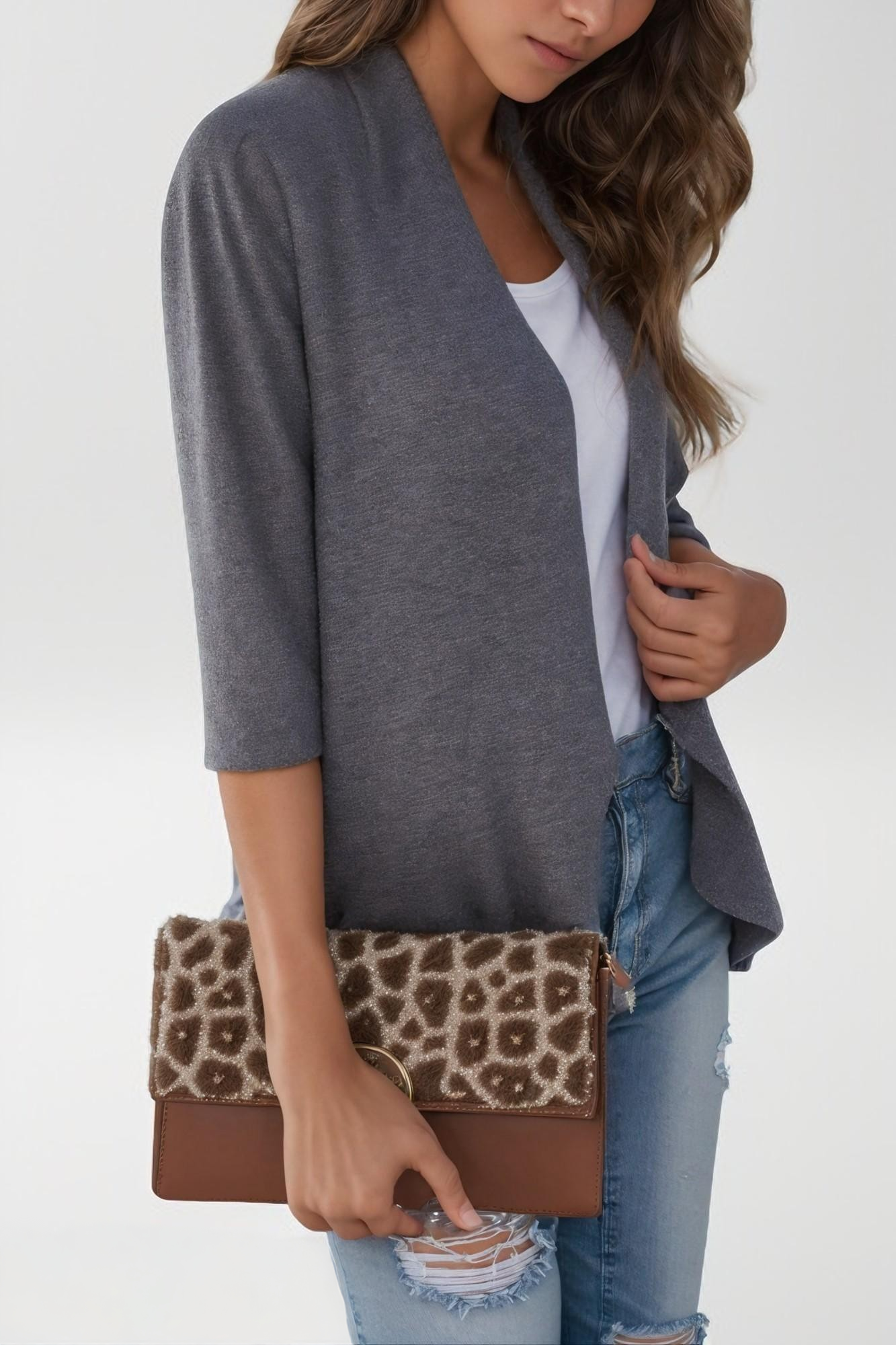 Elegance Ruffle Cardigan