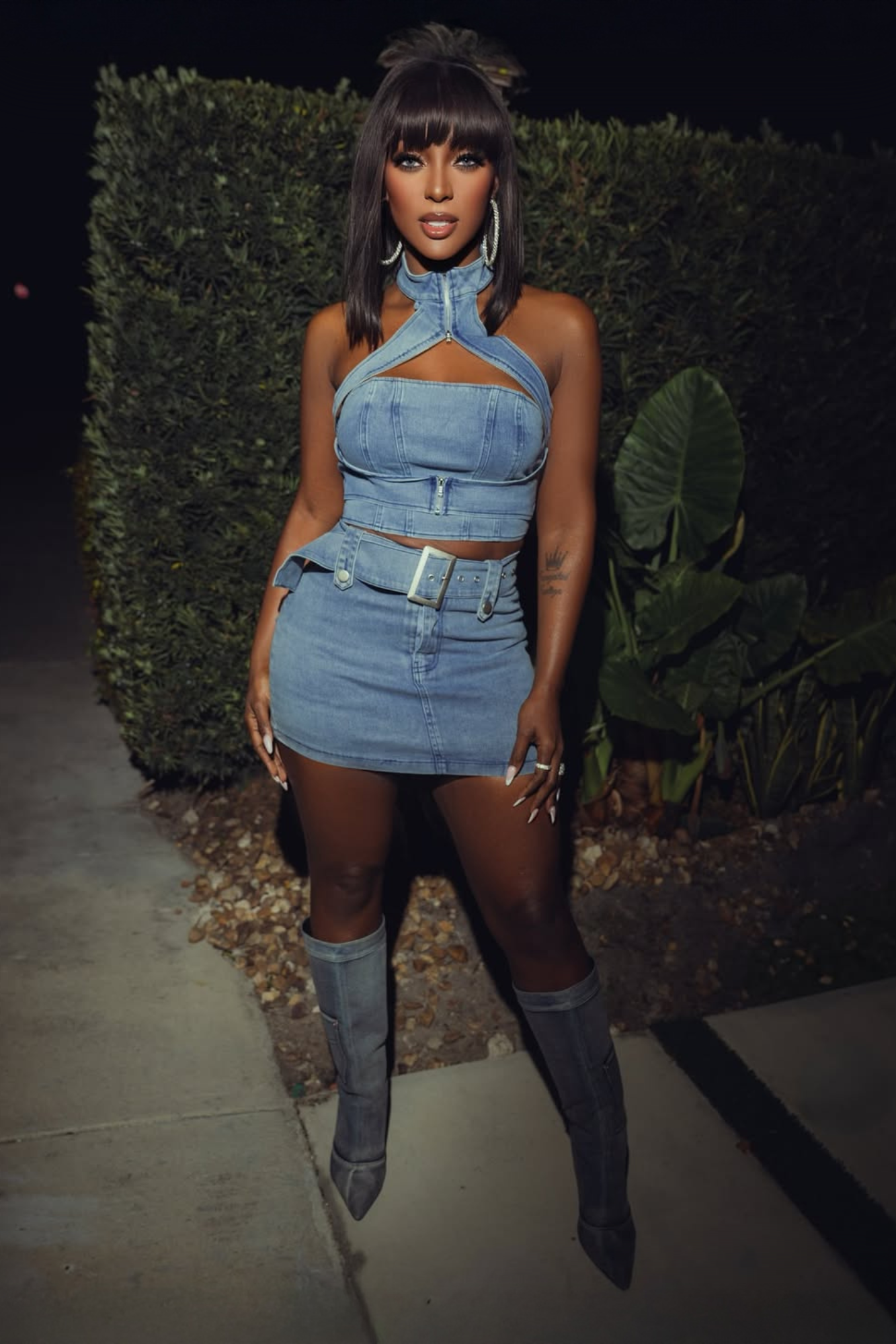 Azure Denim Set