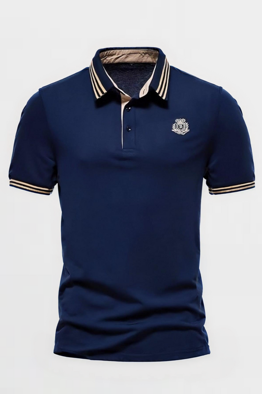Badge Detail Fitted T-Shirt