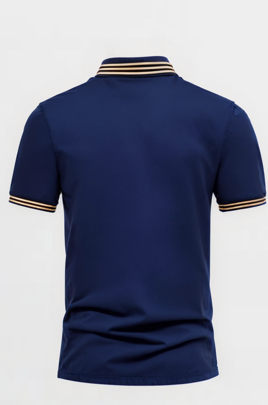 Badge Detail Fitted T-Shirt