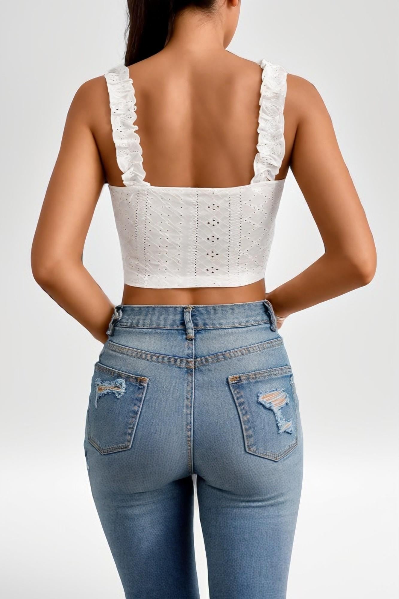 Twilight Elegance Bow Top