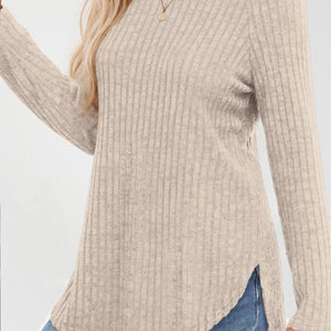 Loose Round Neck Top