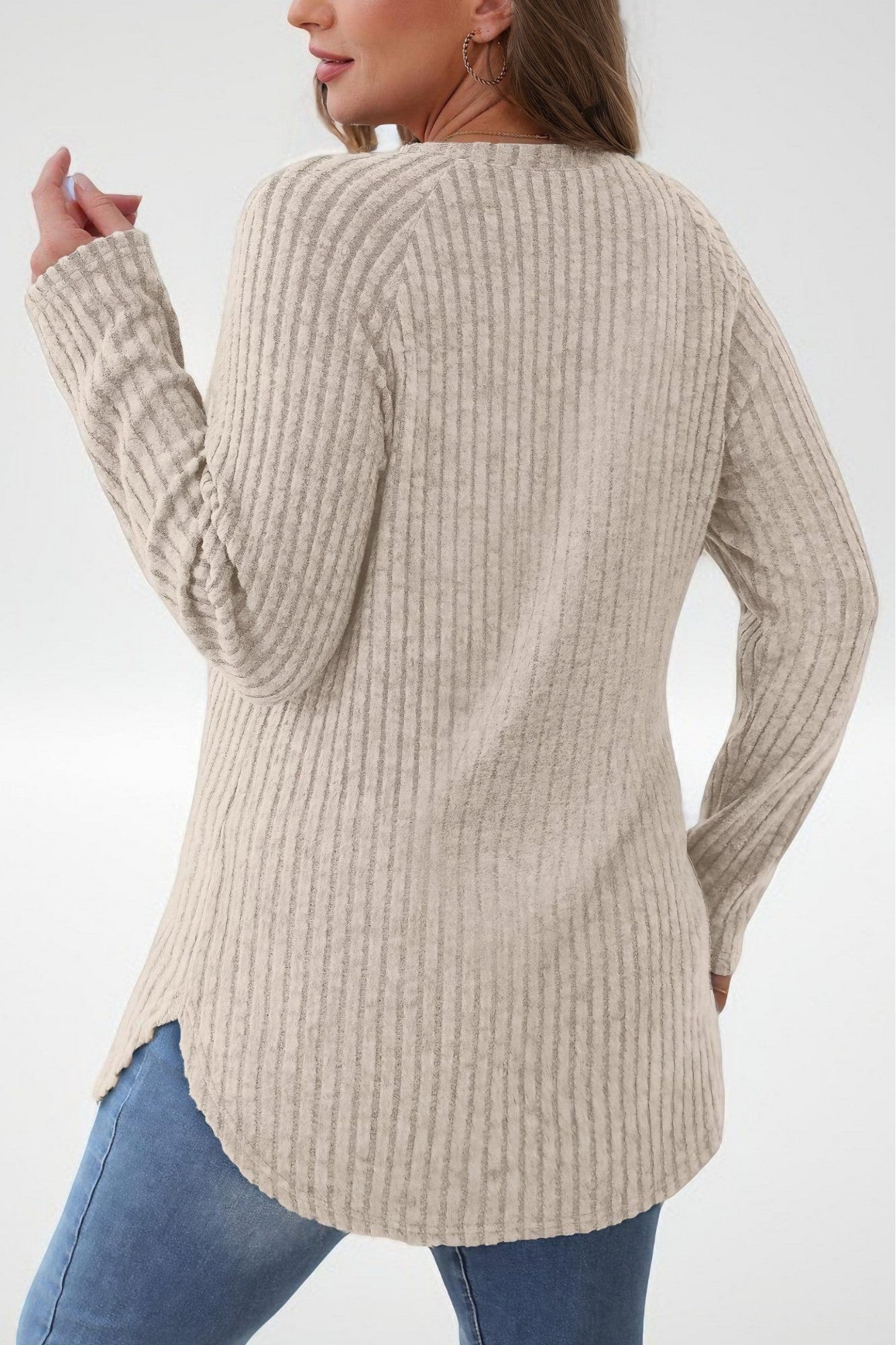 Loose Round Neck Top