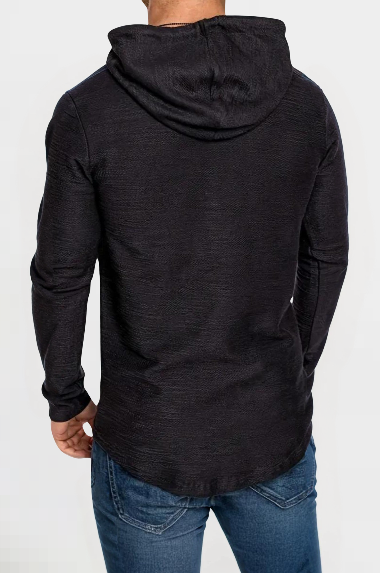 Slim-Fit Hooded Sweater