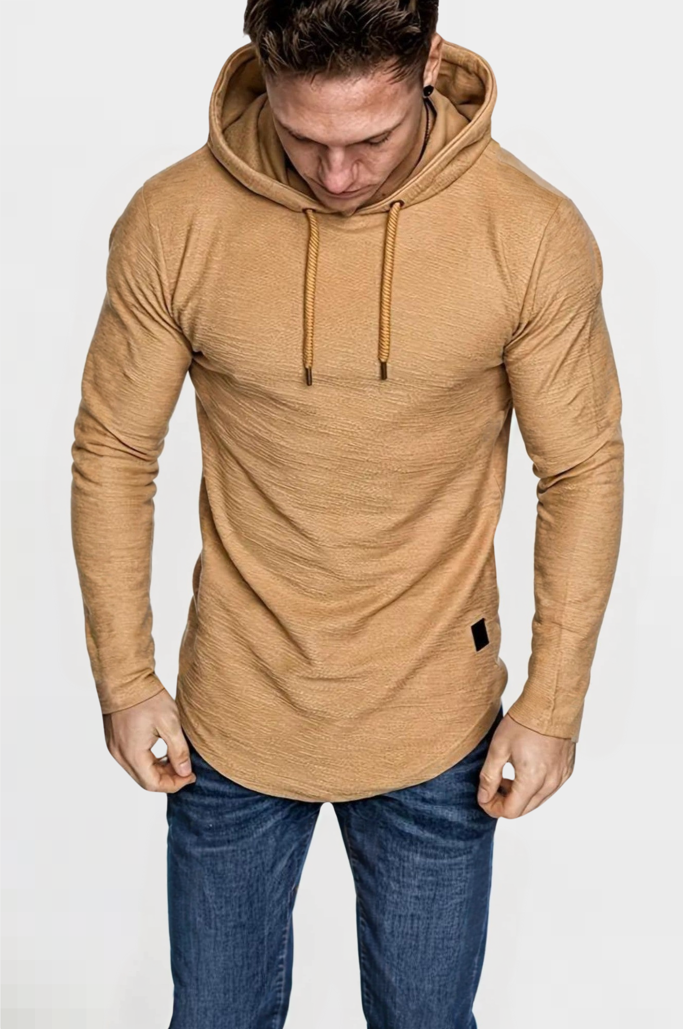 Slim-Fit Hooded Sweater