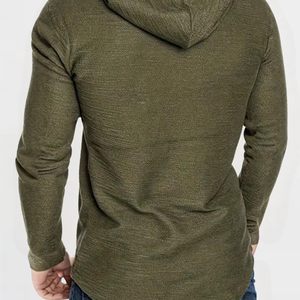 Slim-Fit Hooded Sweater