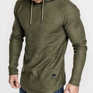 Slim-Fit Hooded Sweater