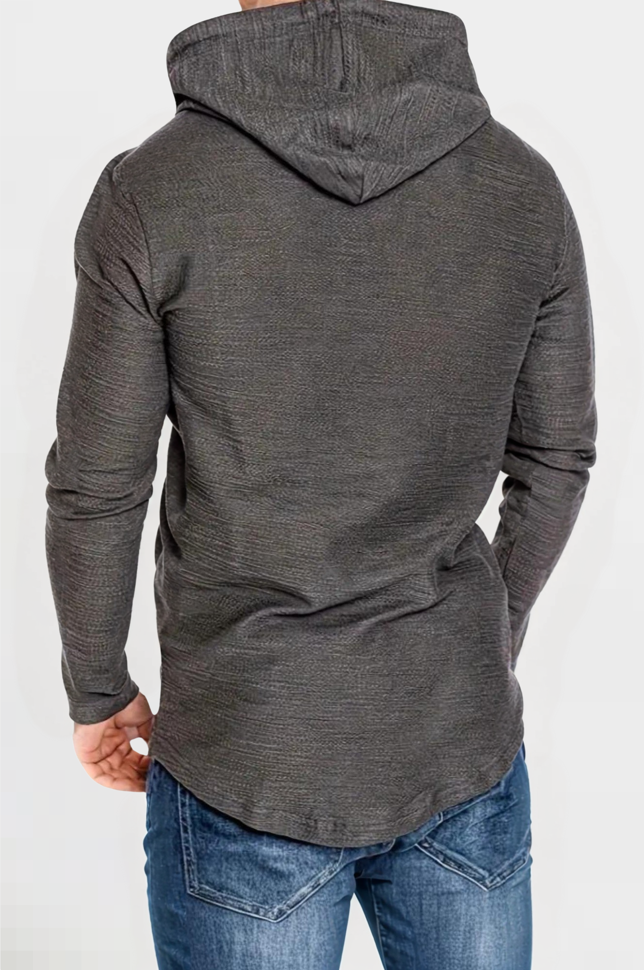 Slim-Fit Hooded Sweater