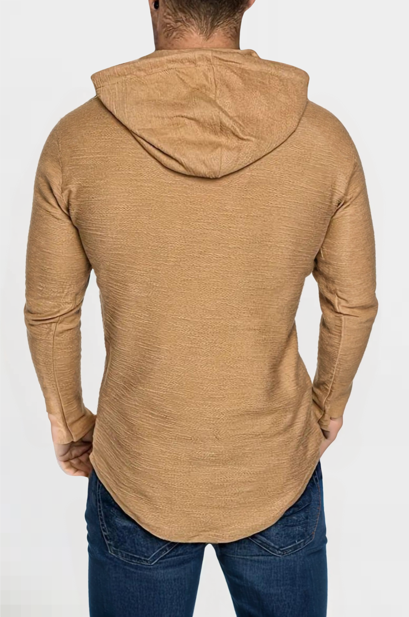 Slim-Fit Hooded Sweater